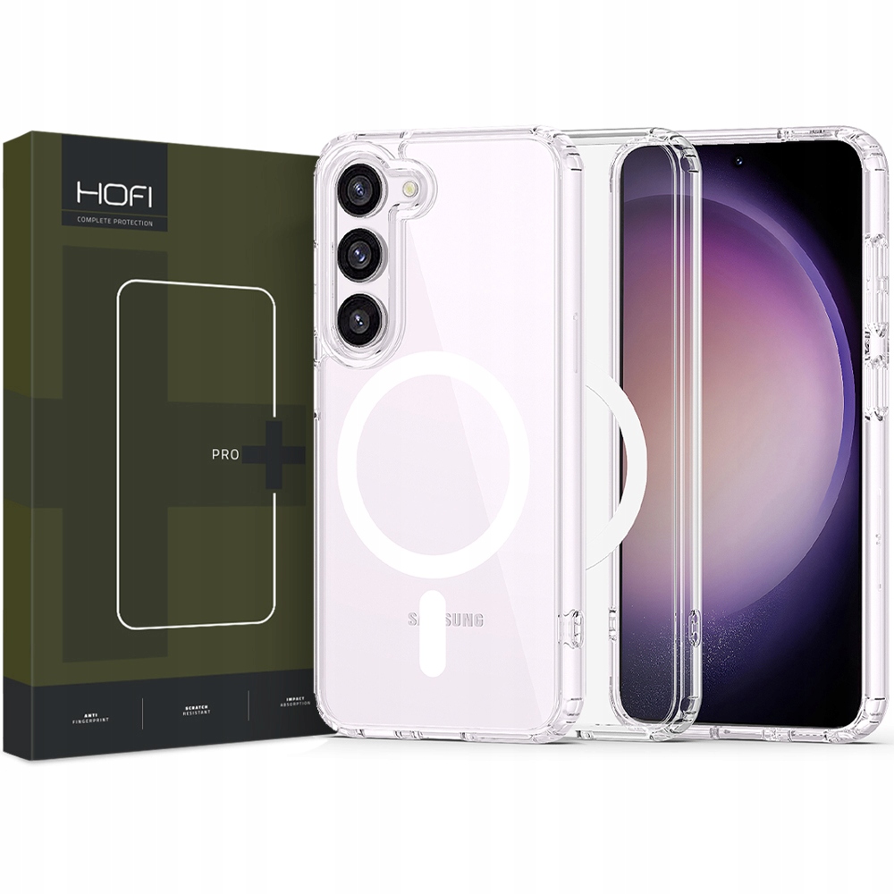 

Etui Case Cover Magsafe Na Galaxy S23 Szkło