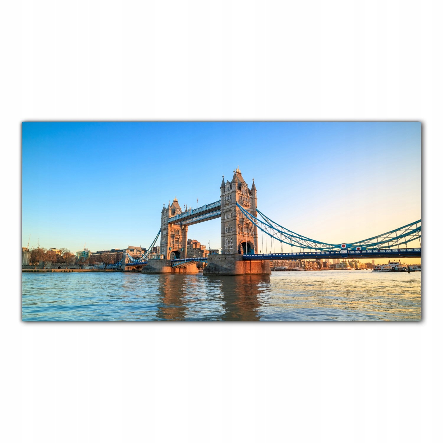 Londýn Tower Bridge 100x50 Tvrzené sklo panel