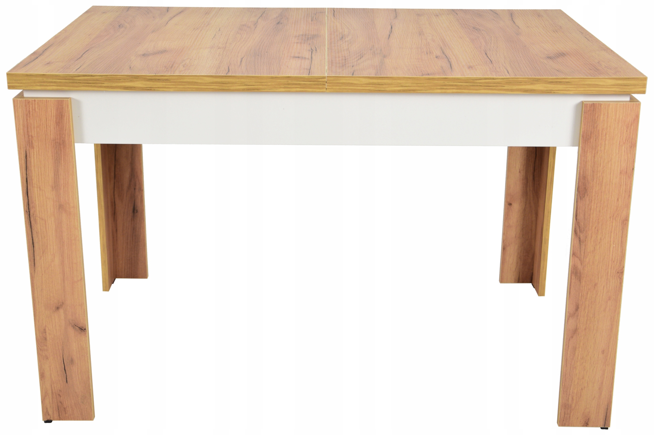 Stół C-4 czarny + DĄB CRAFT 80x120/160 rozkładany Kod producenta C-4