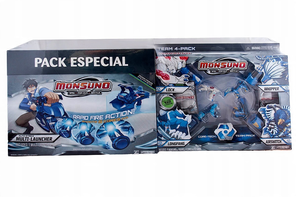 

Monsuno, pakiet Team 4-PACK Wyrzutnia