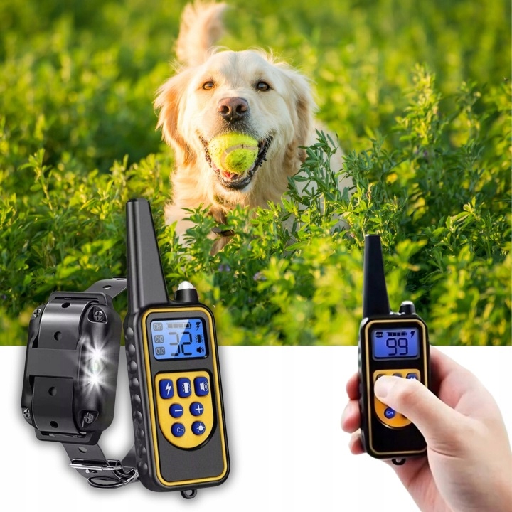 Pilot pro výcvik psů s dlouhým dosahem, vodotěsný, IP67