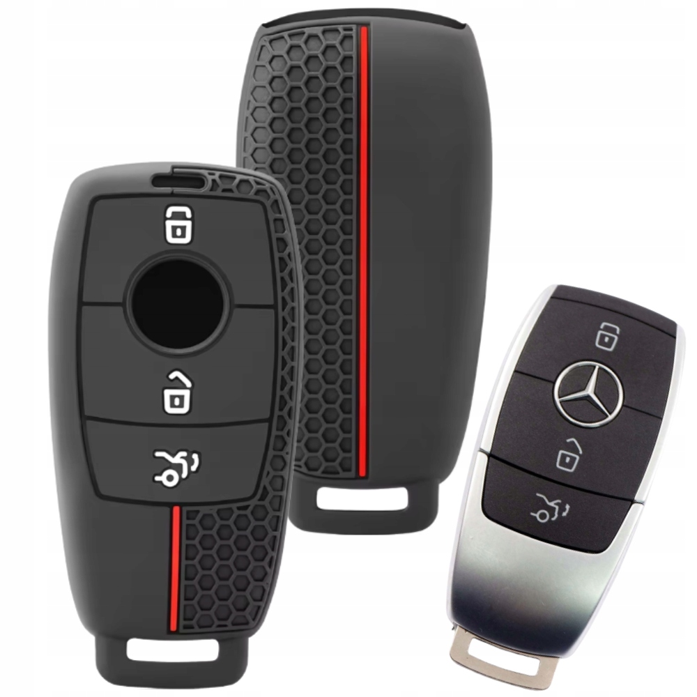 Silikonowe Etui Na Kluczyk Pilot Kartę Do Mercedes W205 177 Gle Glc A B Cla