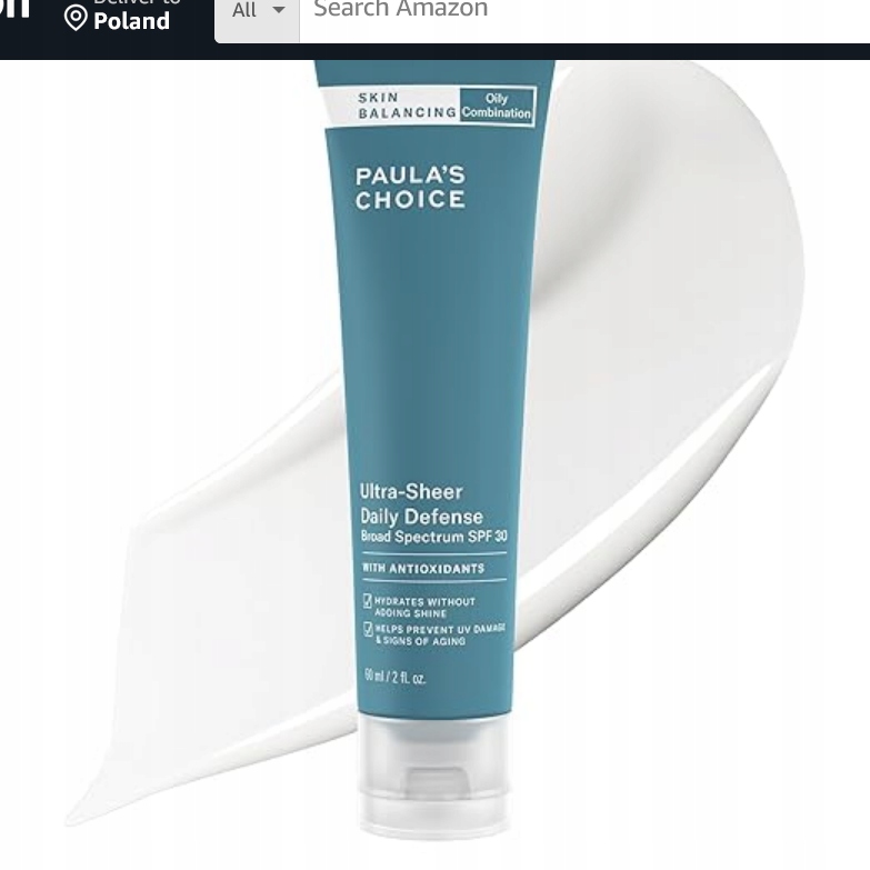 Ultra-Sheer Daily Defense Moisturiser Spf