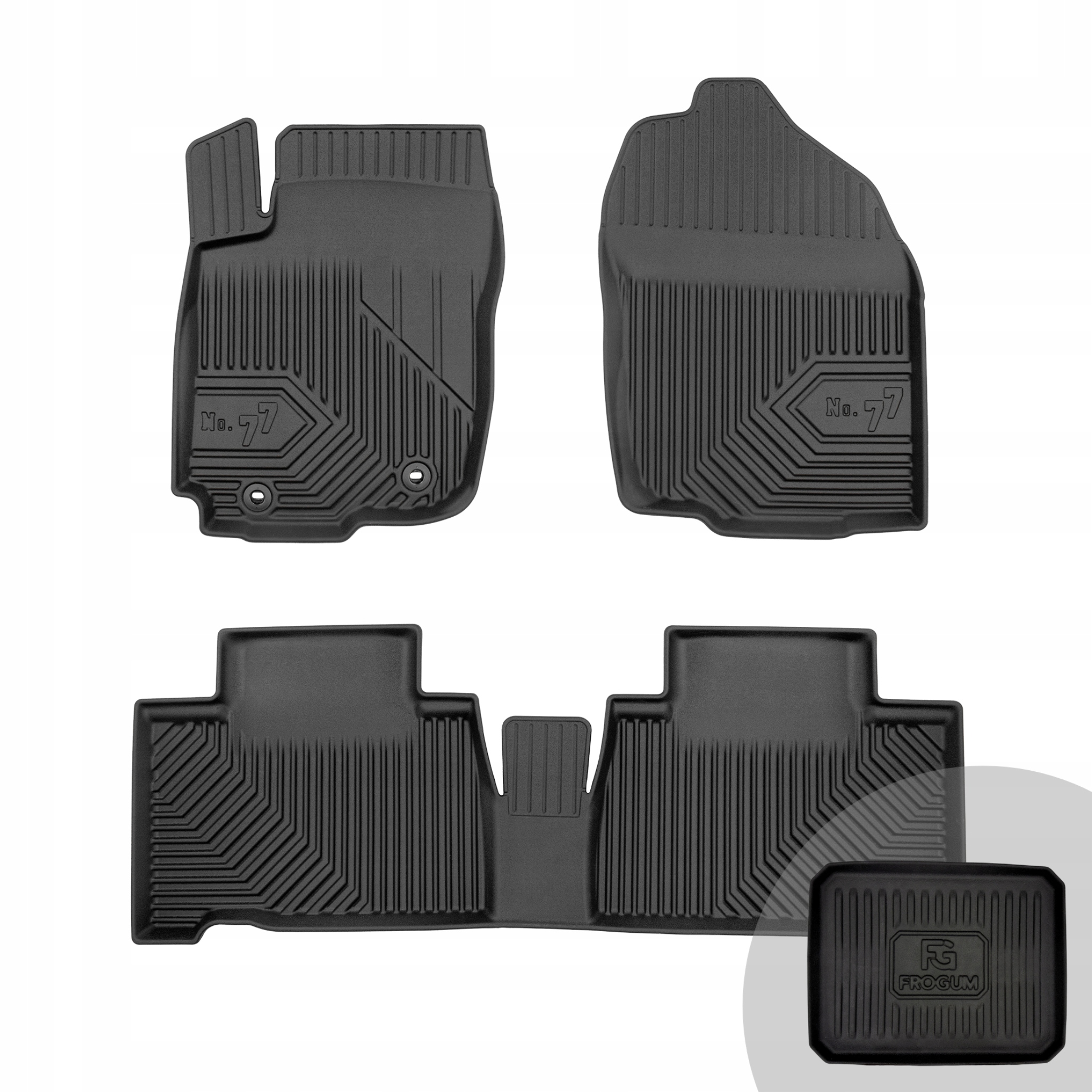 Frogum Koberce do auta pro Toyota RAV4 IV 2015-2019