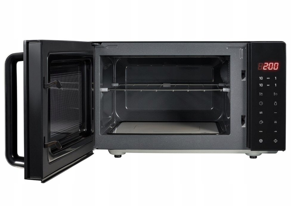 KUCHENKA MIKROFALOWA MIKROFALÓWKA Z ROZMRAŻANIEM Kolor dominujący czarny