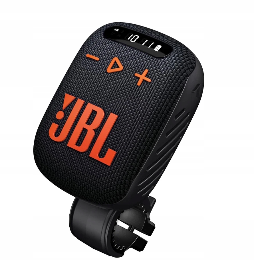 Bluetooth+FM reproduktor Jbl Wind 3 5W Vodotesný držiak na bicykel Orange-Black