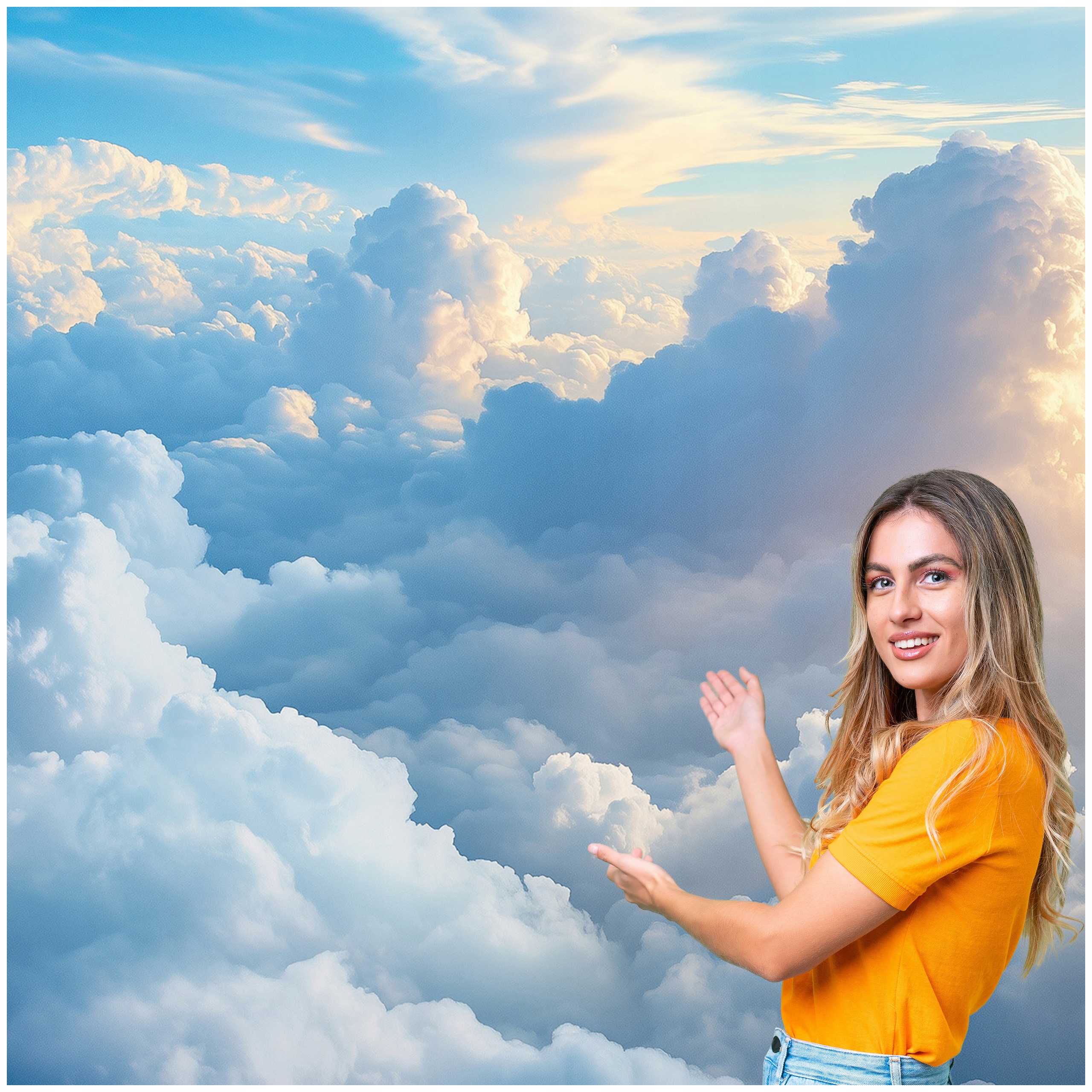 Fototapeta Nebeské oblaky 196x260 NB07W