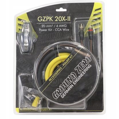 

Ground Zero Gzpk 20X-II kable do wzmacniacza 20mm2