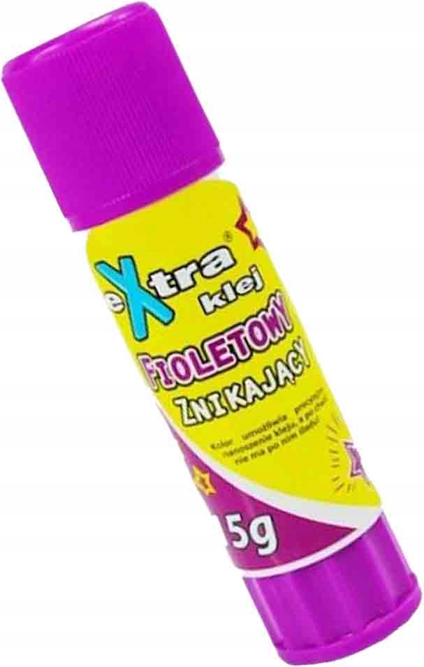 

Klej Sztyft Fioletowy Znikający Extra 15 g