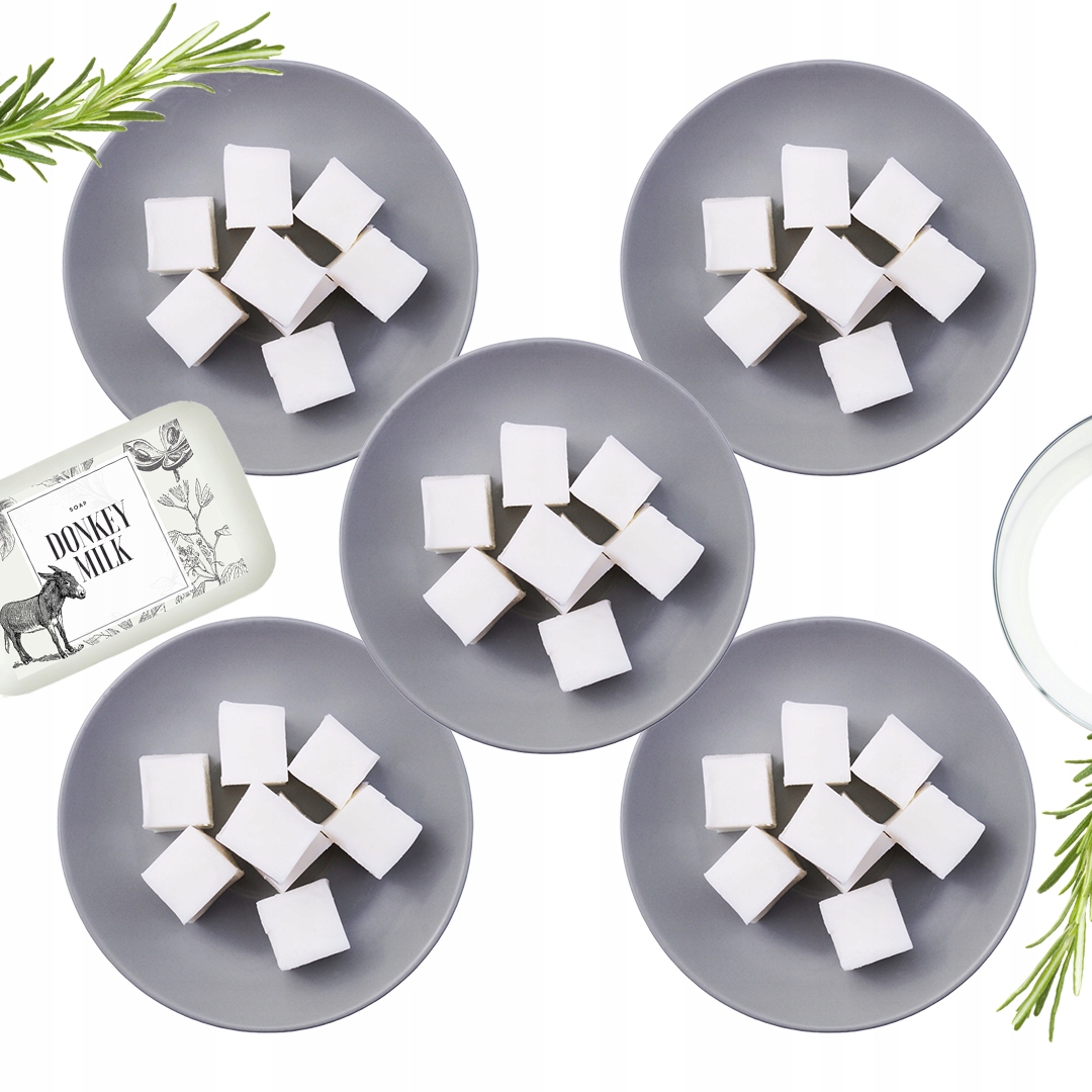 Glycerinová mýdlová báze Mléko Oslí Sada 5x1kg