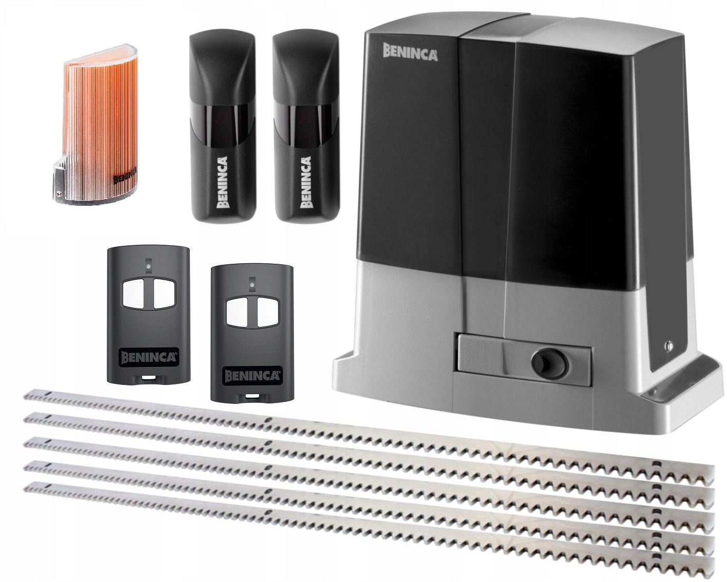 Kompletní Sada Beninca Bull 8 posuvných pohonů