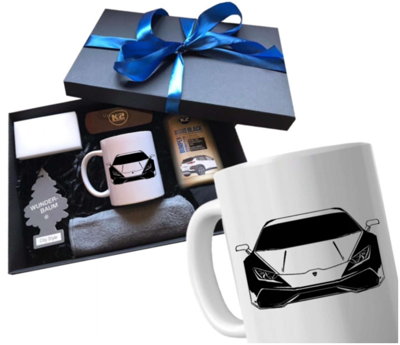 Sada Dárek k narozeninám a jmeninám pro řidiče auta Lamborghini
