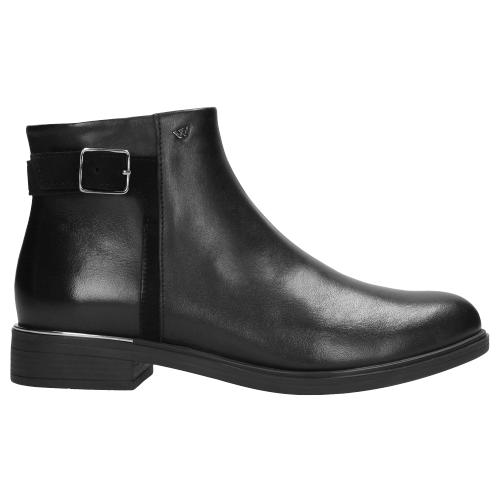 

Buty Wojas Botki damskie skóra czarne r. 37