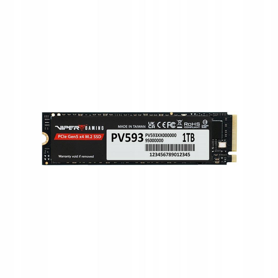 Patriot Viper PV593 1TB M.2 2280 PCIe Gen5 x4 NVMe 2.0