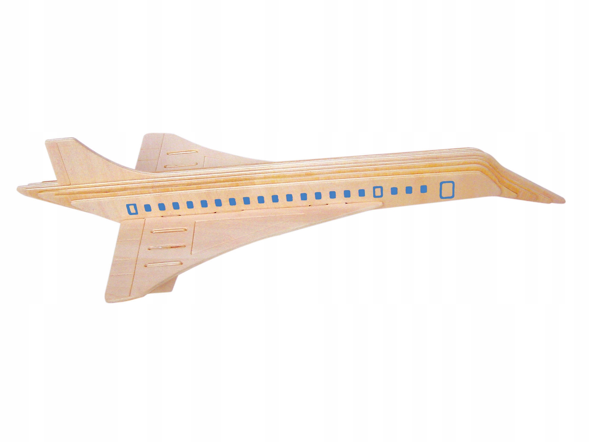 

Samolot Concorde składanka drewniana 3D P121