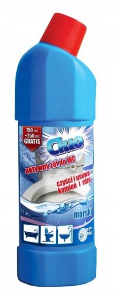 

Cluo żel do Wc 750 ml+250 ml morski