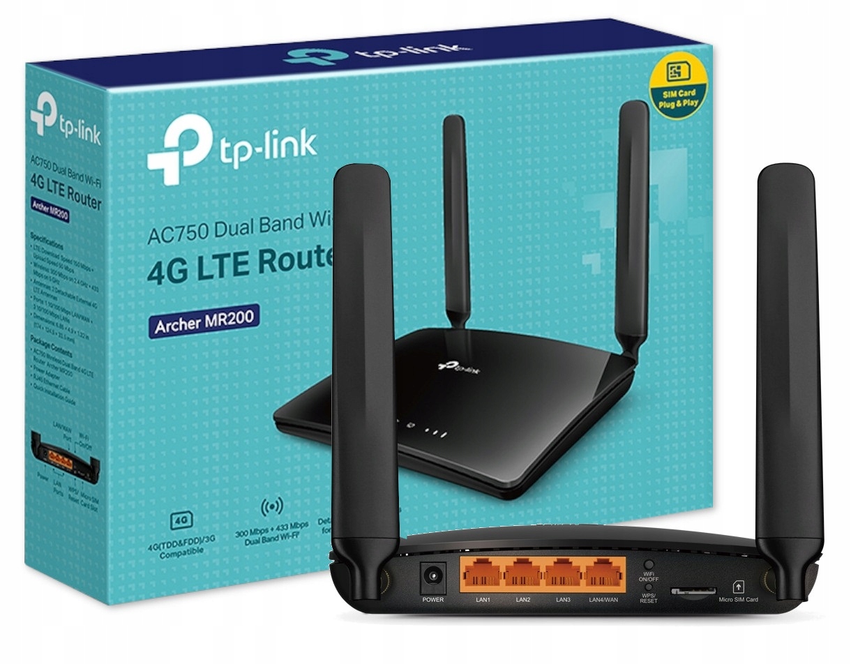 Router Gsm TP-Link MR200