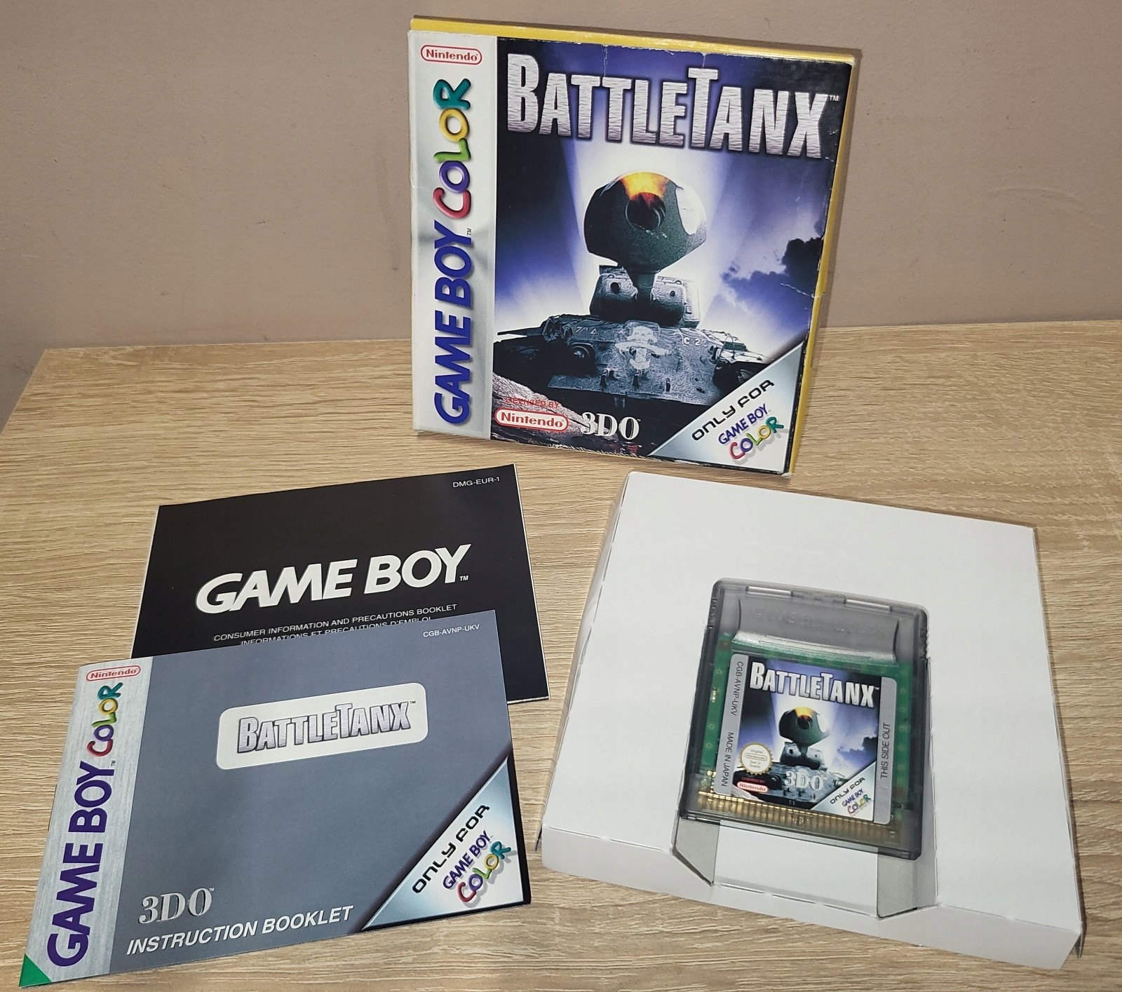 BATTLETANX - GAME BOY COLOR GBC KOMPLET