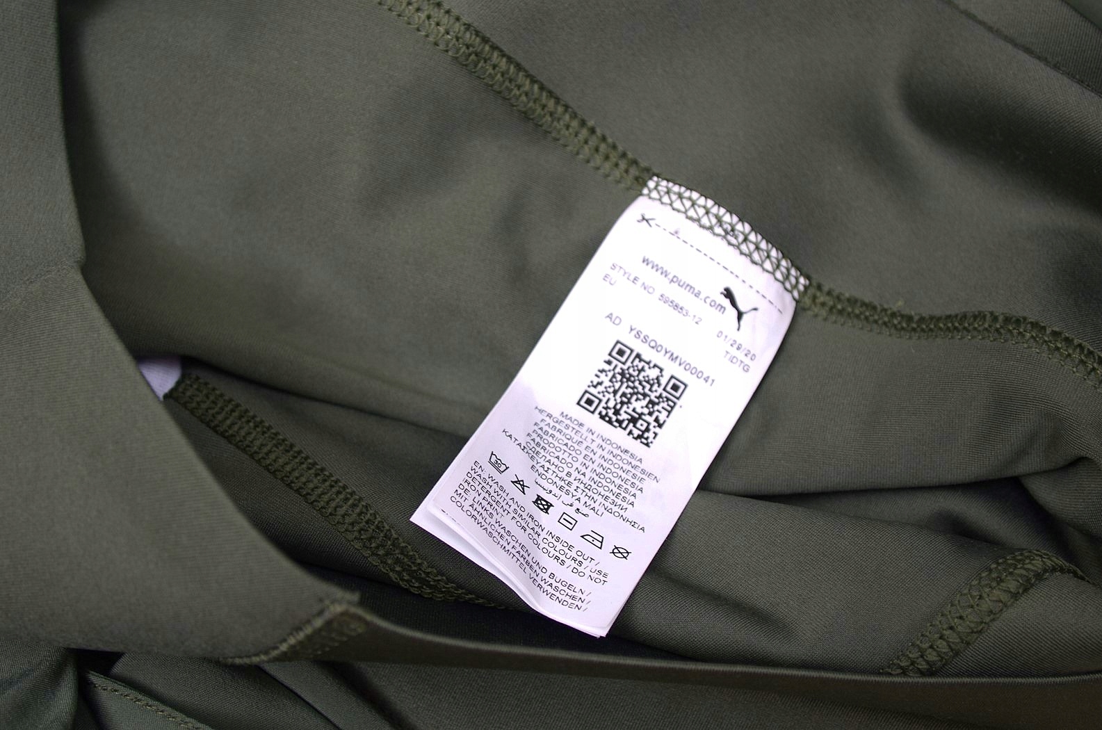 PUMA TENISOWA SPÓDNICZKA Z SZORTAMI KHAKI ROZM.M Płeć kobieta