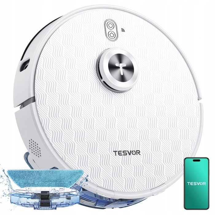 Robotický Vysávač Wifi Hepa Tesvor S7 Pro Smart Laser Mop 6000Pa
