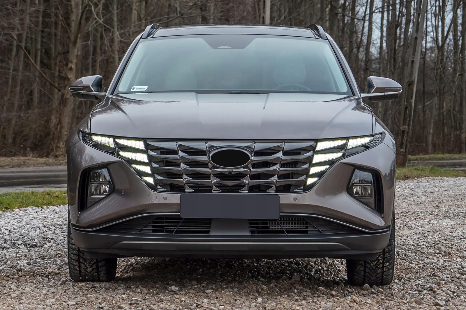 HYUNDAI TUCSON NX4 20+ SPOILER PRZEDNIEGO ZDERZAKA Producent części Inny