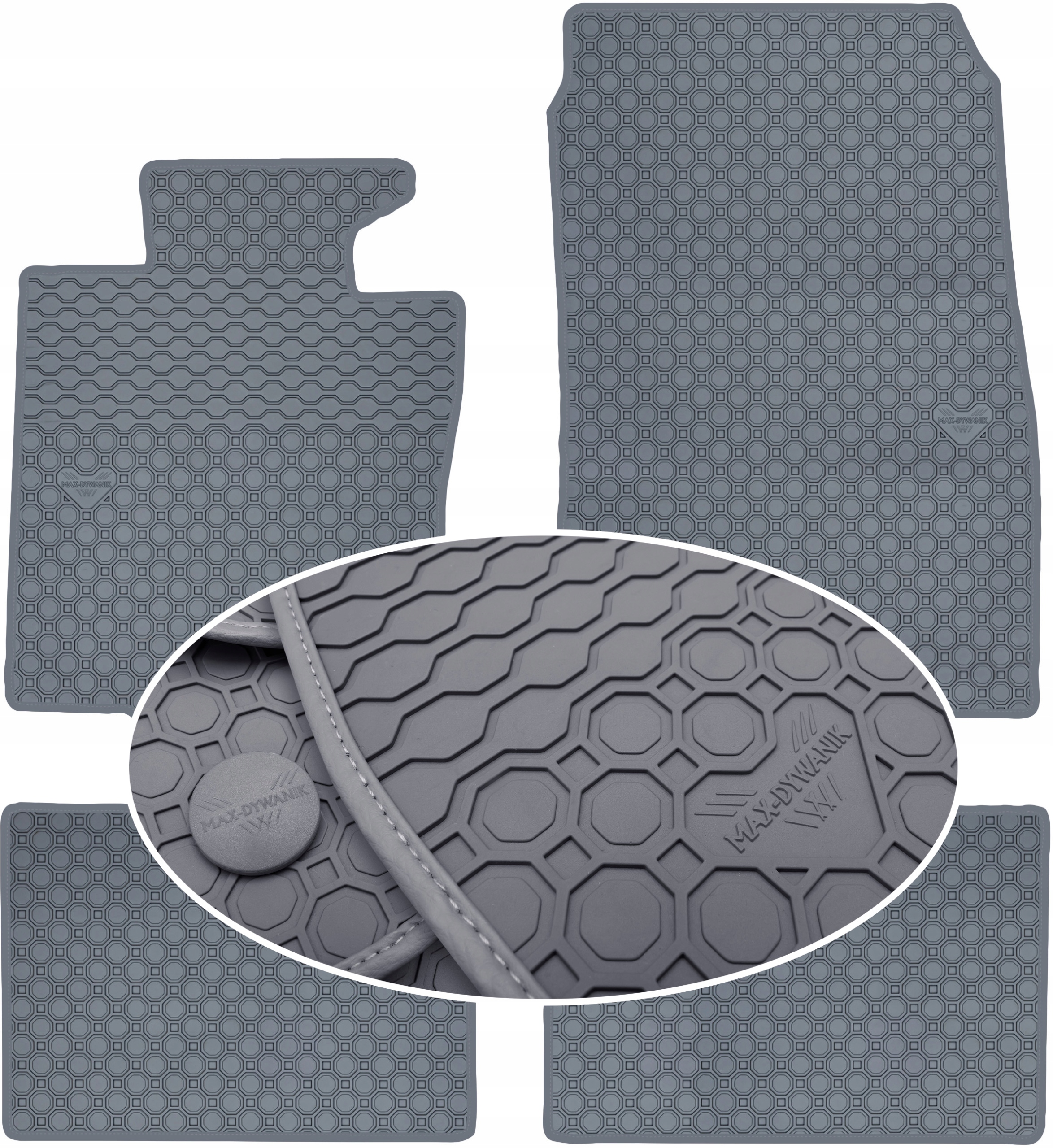 Mini Countryman I 2010-2017 Koberce Šedé