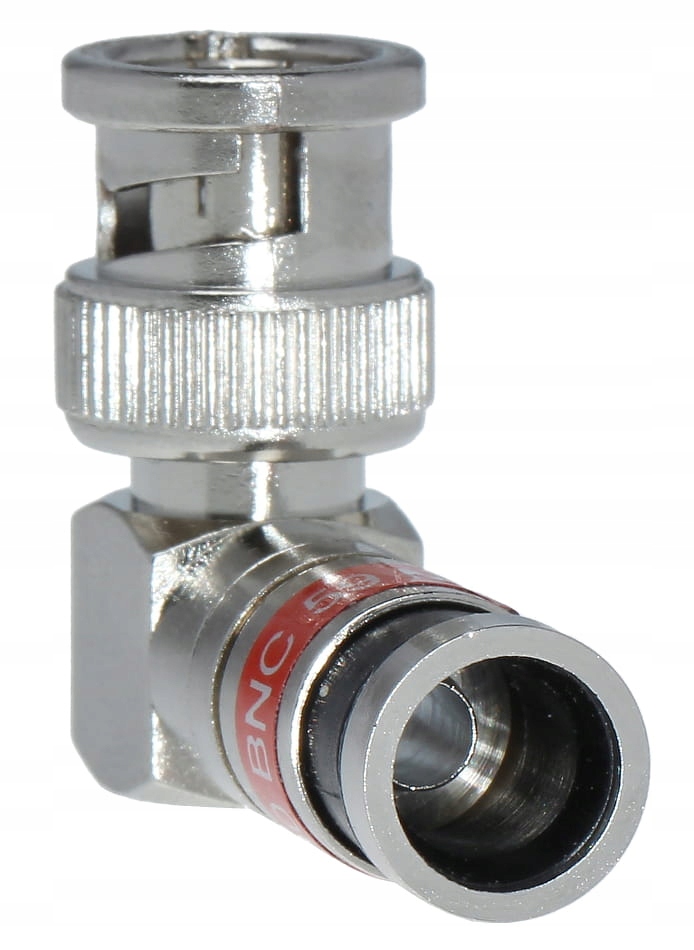 Złącze kompresyjne kątowe BNC 59 MASTER Złącza wtyk BNC