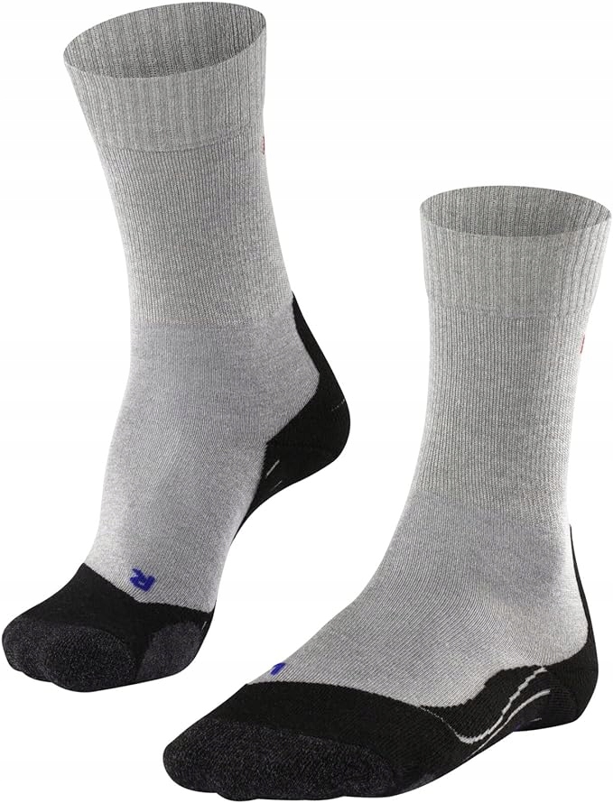Skarpety Trekkingowe Męskie Falke TK5 R. 42-43 Szaro-czarne
