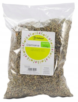 

KruKam Ziele Damiana Suszone Afrodyzjak 250g