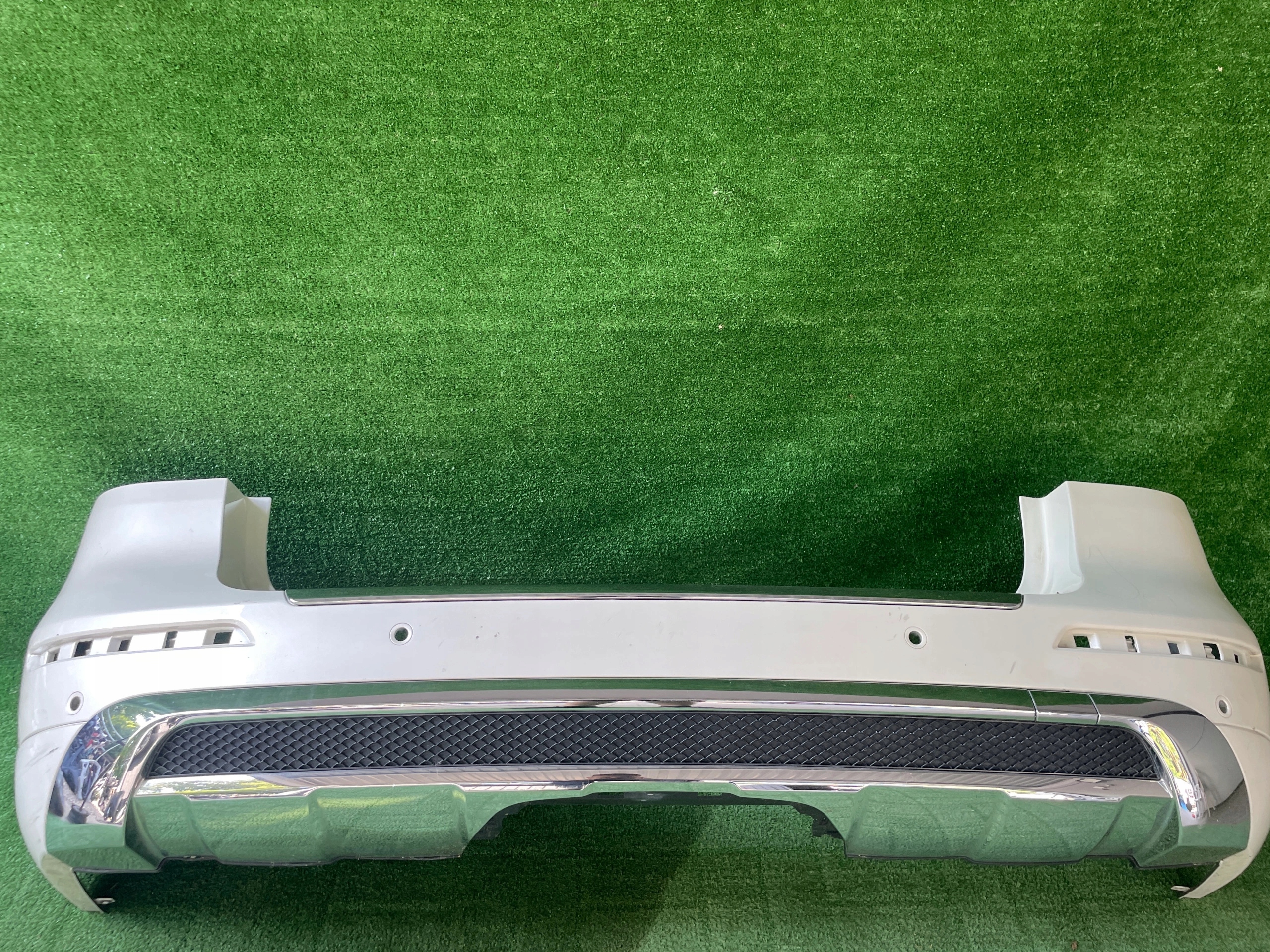 Mercedes Ml A166 11-15 bumper rear part rear basic zwykly