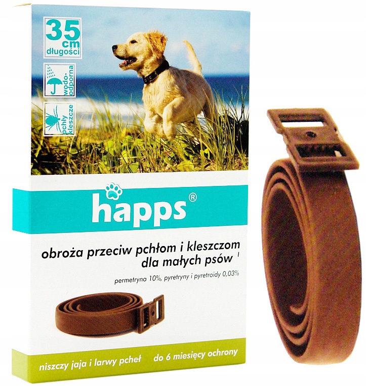 

Happs Obroża Pchły i Kleszcze Dla Małych Psów Bros