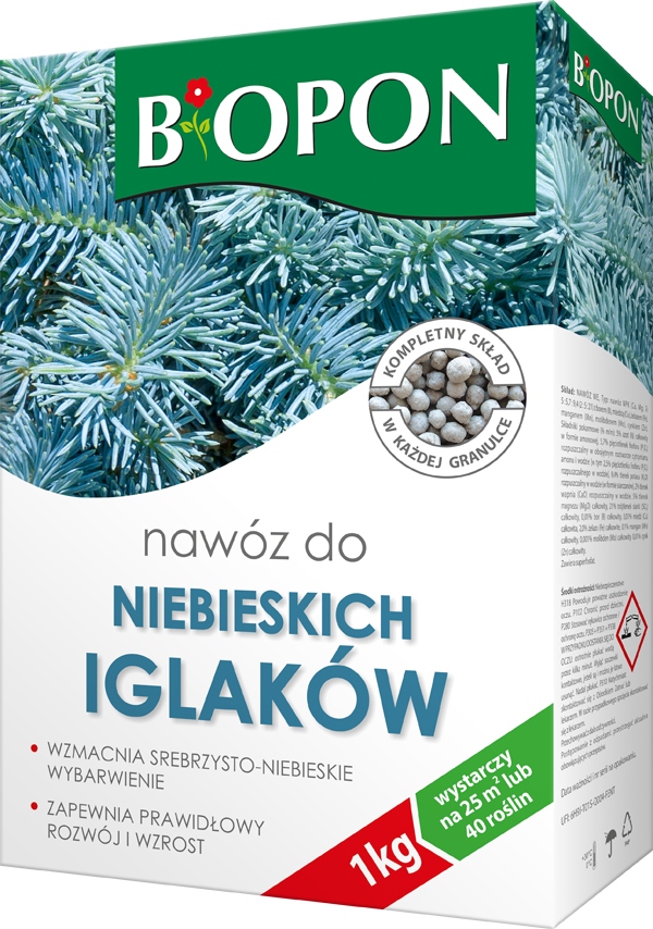 

Nawóz do niebieskich iglaków 1kg Biopon