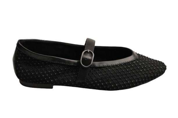 Elegantní černá balerína Marco Tozzi 2-22120-46 098 vel.
