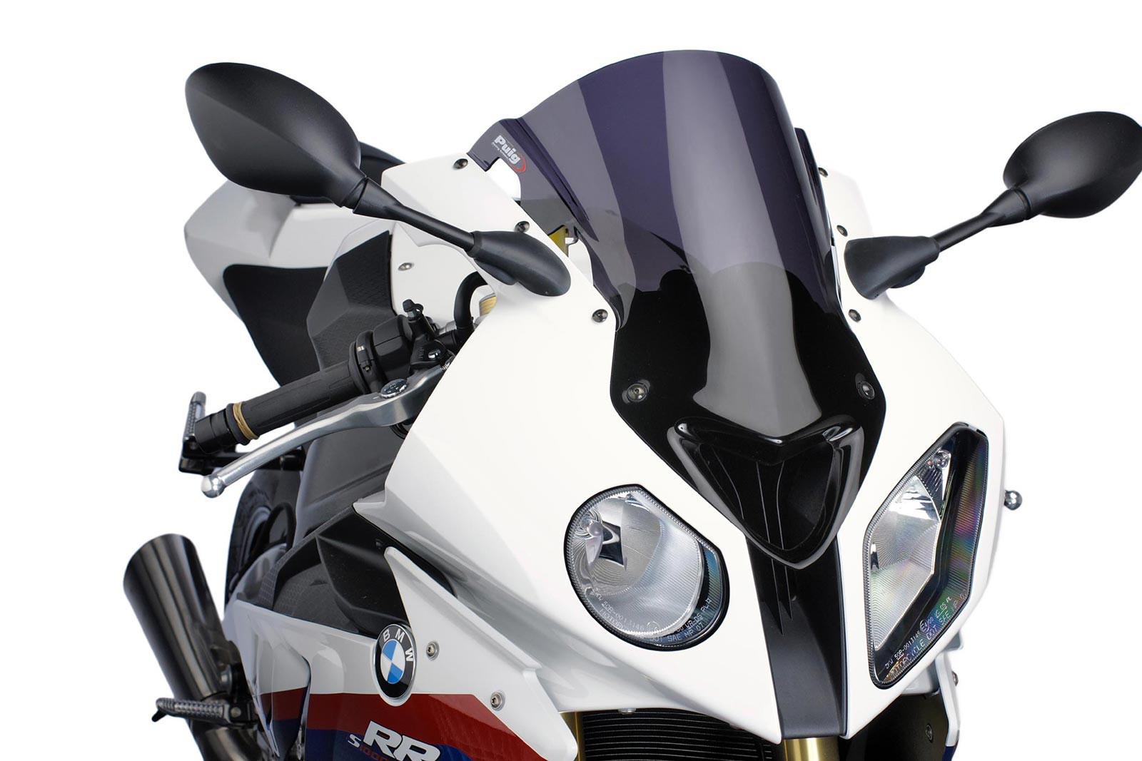 Puig 5205f Скло спорт темне BMW S1000RR 09-14