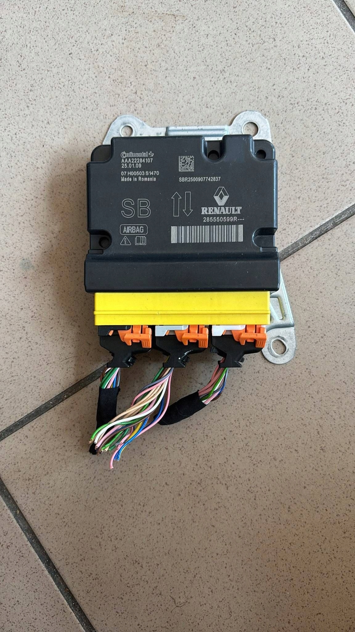 control unit module airbag Dacia Bigster R1310 285550599R
