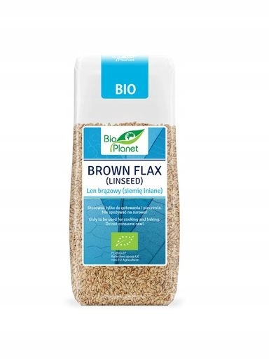 Levně 8x Bio Planet Len hnědý (lněné semínko) Bio 200 g