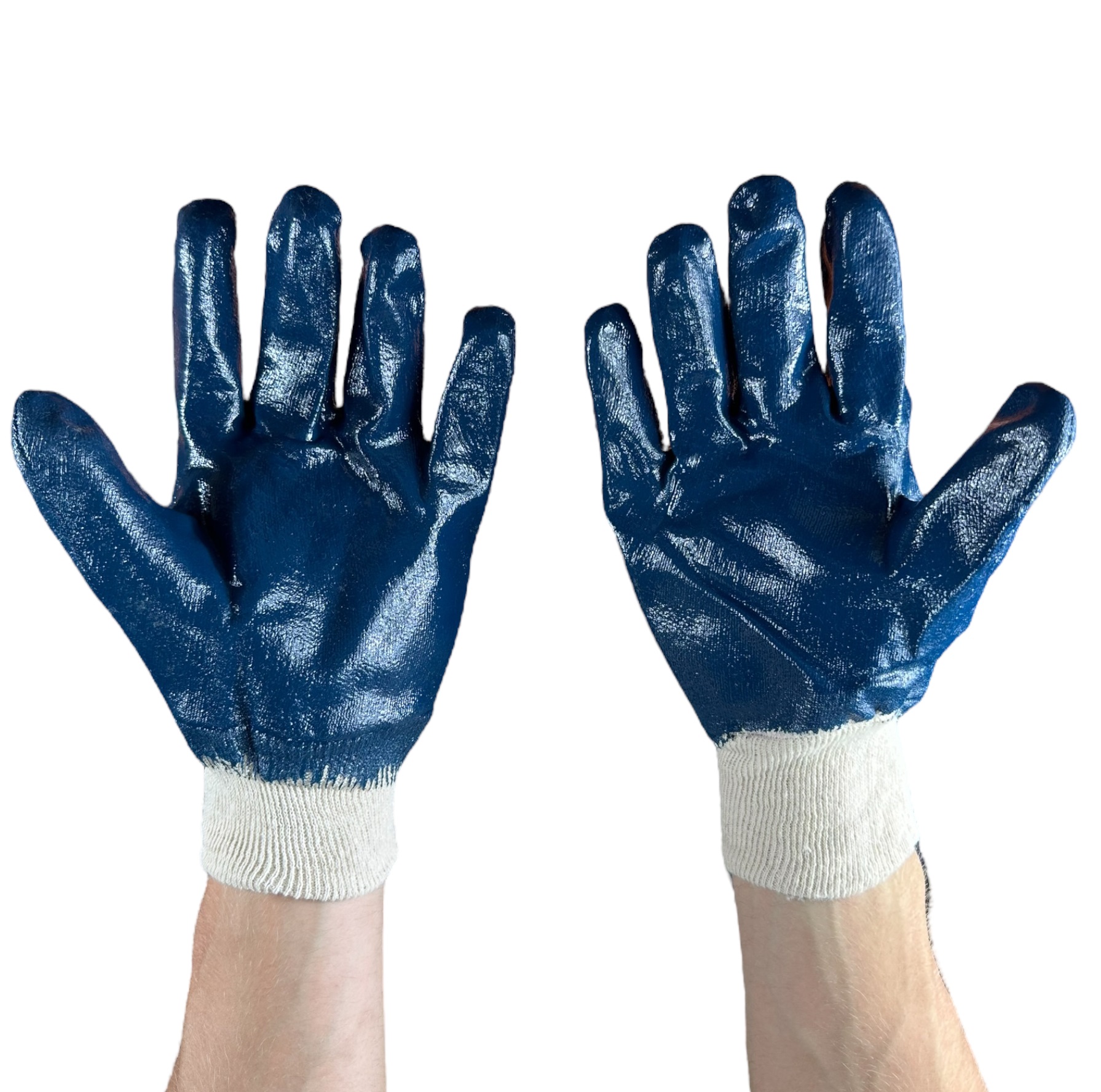 Rękawice robocze PREMIUM niebieskie rozmiar 10/XL