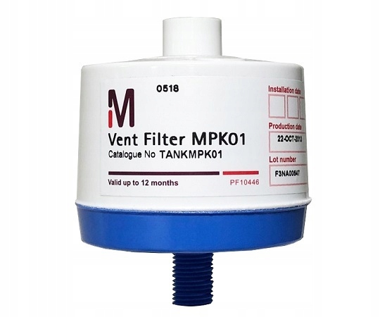 MILLIPORE VENT FILTER MPK01 FILTR WENTYLACYJNY