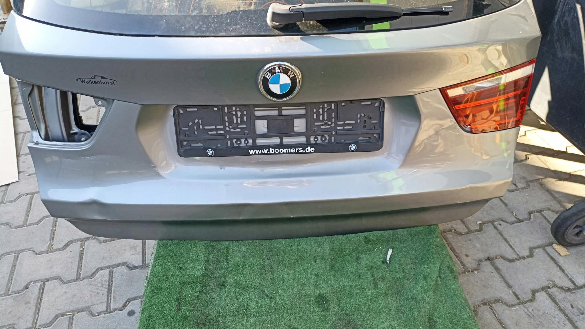 BMW X3 F25 boot door rear colour A52 SPACEGRAU METALLIC
