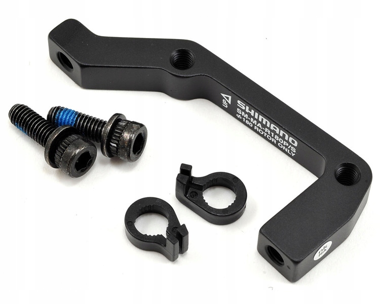 Adapter hamulca tarczowego Shimano tył 180 mm IS