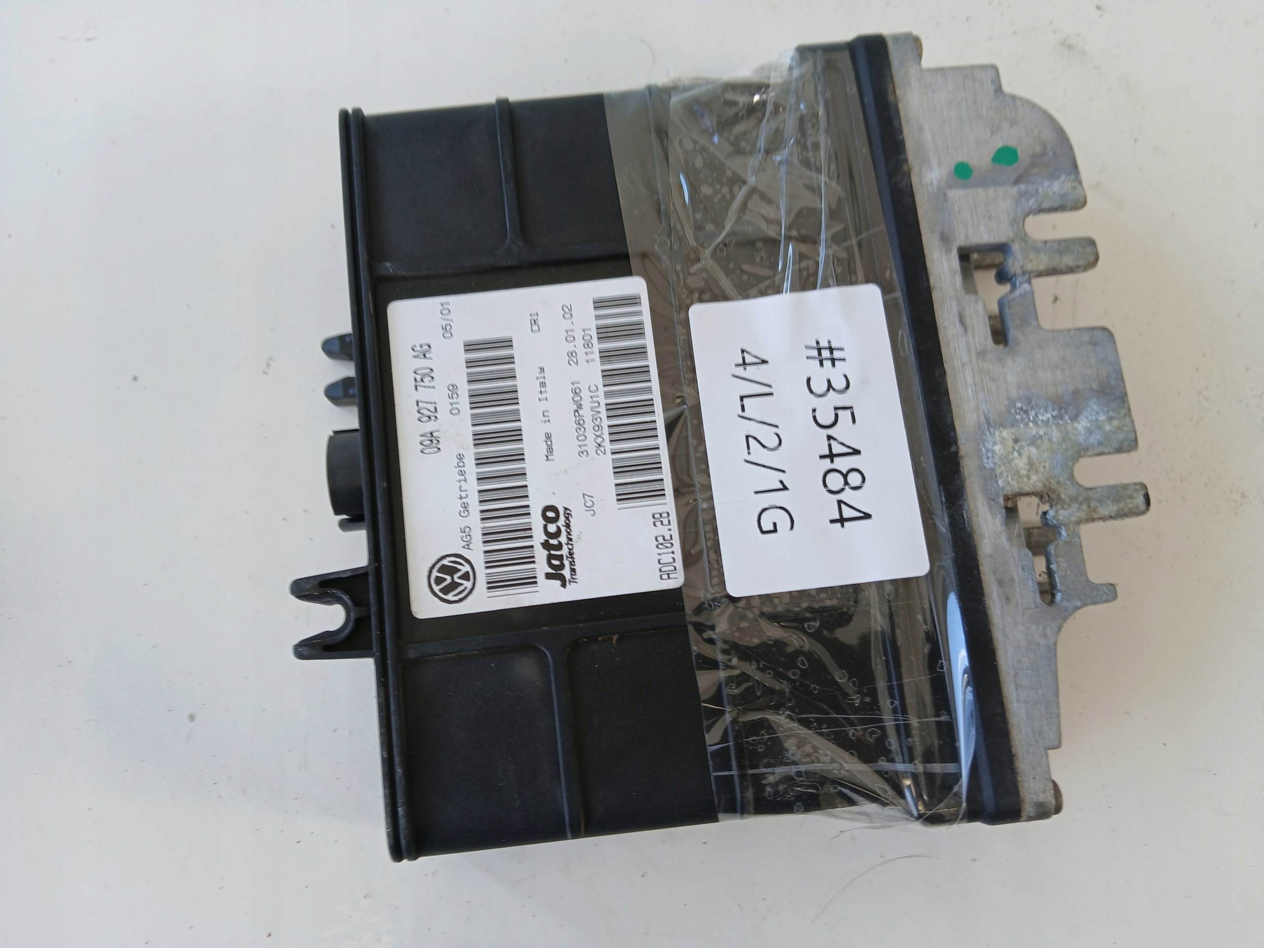 VW GOLF IV 1.9 TDI Computer Bedienteil Getriebe getriebe 09A927750AG