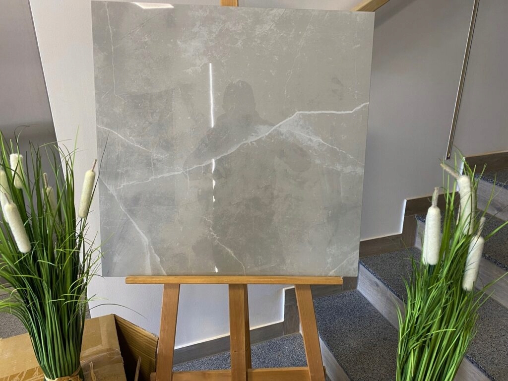 płytka 60x60 gres poler kamień szary grey