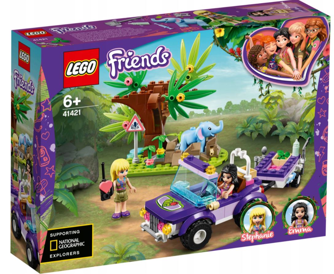 

Lego Friends Na ratunek słoniątku 41421 słoń nowe