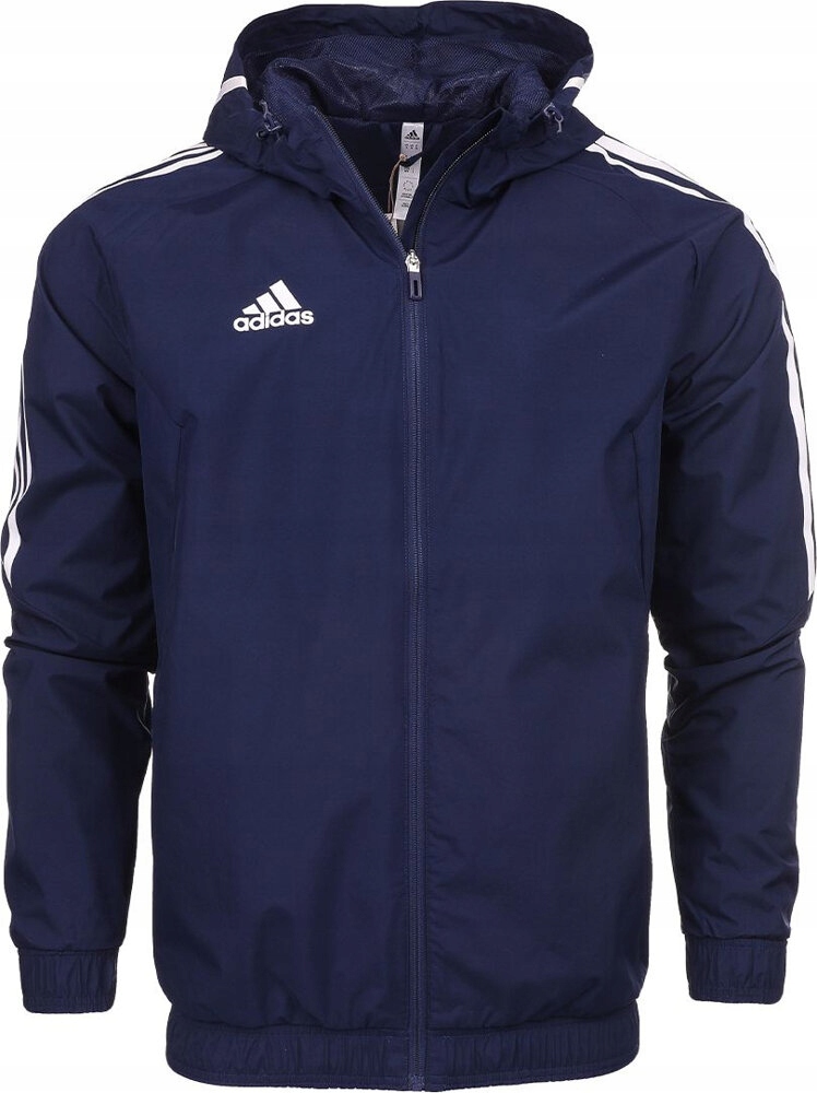 Pánská Bunda Adidas Condivo 22 All-weather Jacket Tmavě Modrá HA6266 vel. M