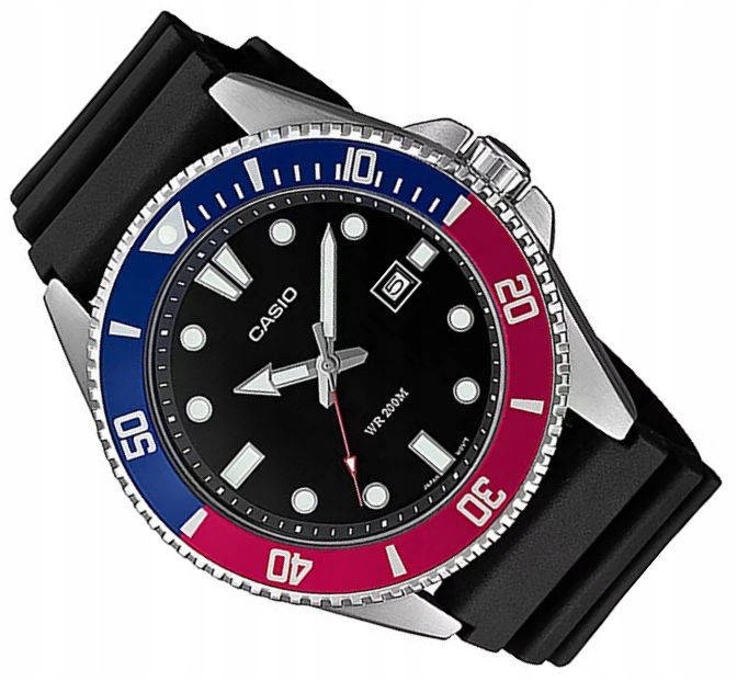 Pánské Ocelové Hodinky Casio Diver MDV-107-1A3VEF