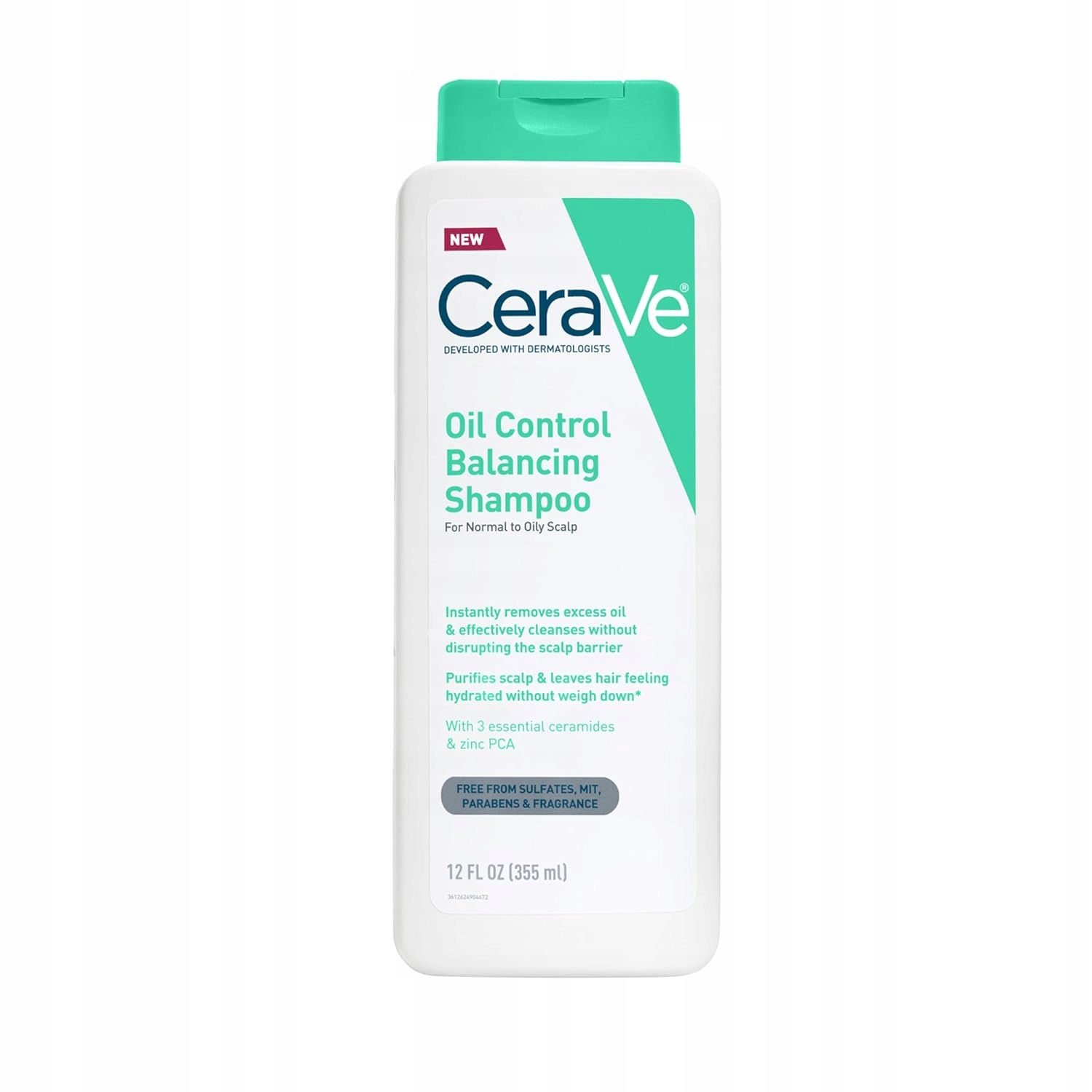 Szampon CeraVe Oil Control do włosów przetłuszczających się 355 ml