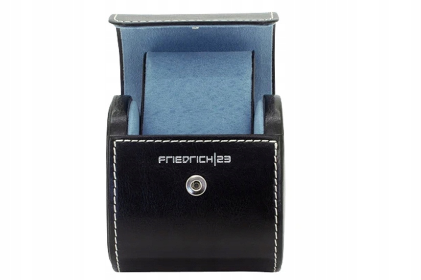 Etui skórzane podróżne na 1 zegarek Bond/ czarne EAN (GTIN) 4010878189802