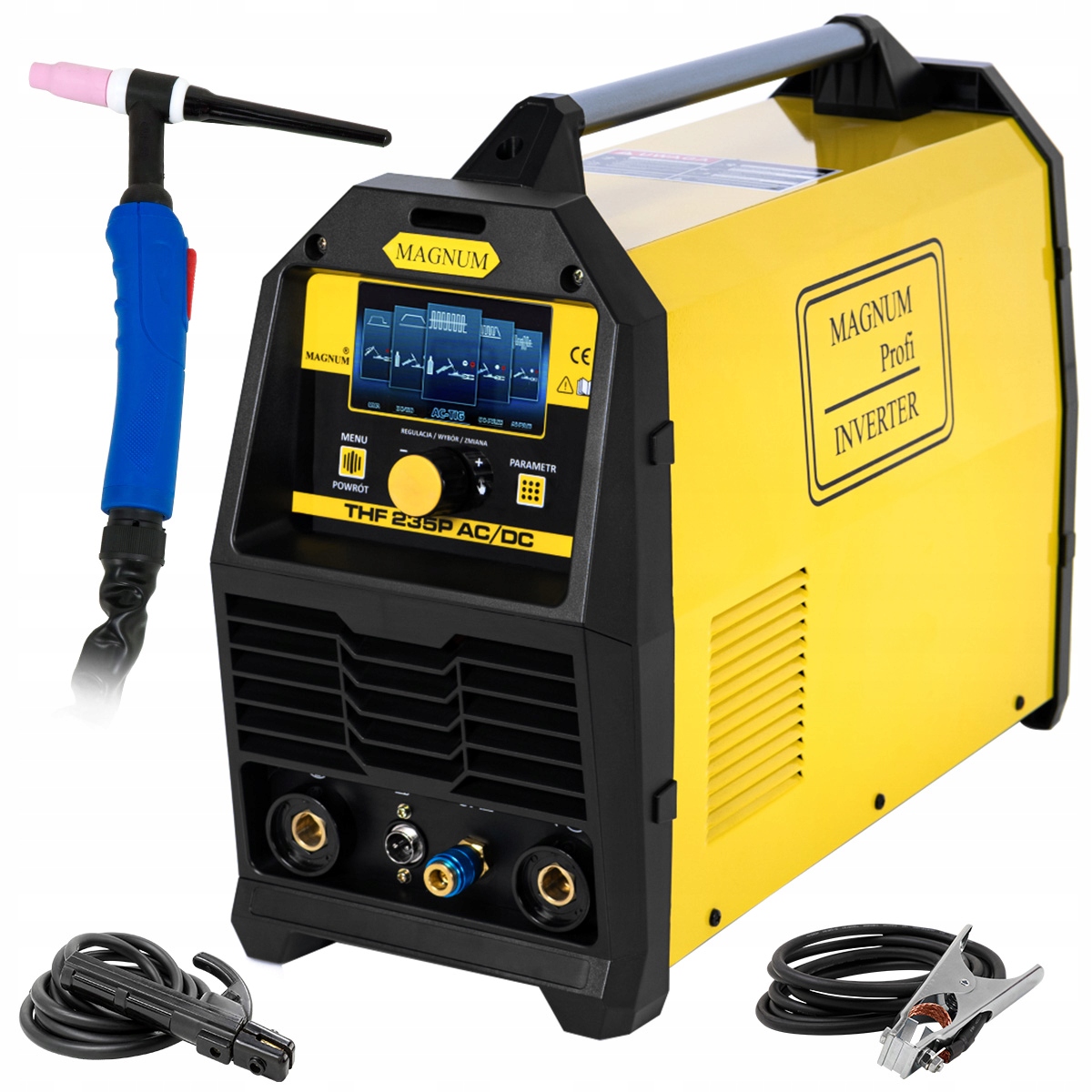 Spawarka Tig Magnum Thf 235 Ac/dc Mma Puls Hf do Aluminium 200A