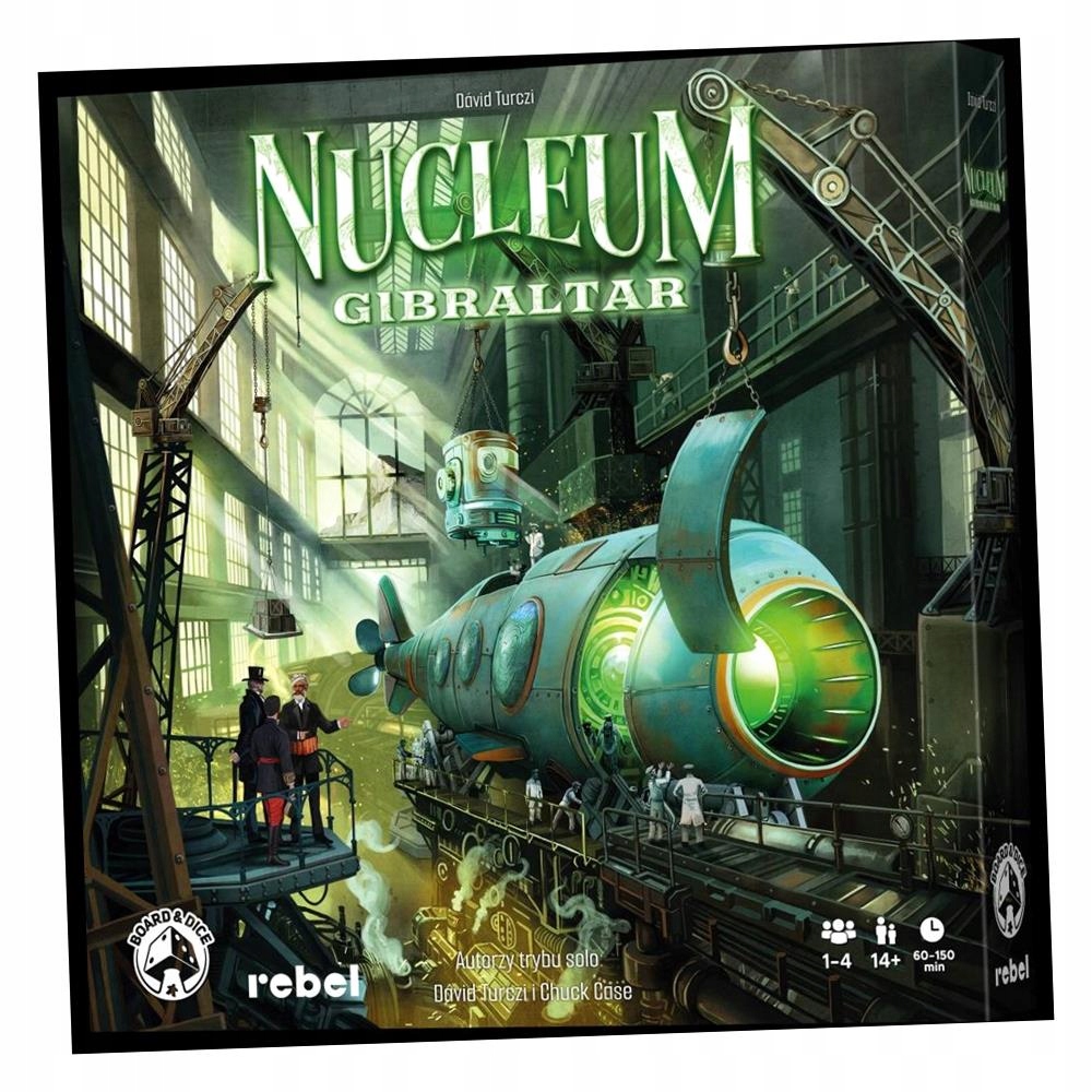 Gra Planszowa Nucleum: Gibraltar Rebel