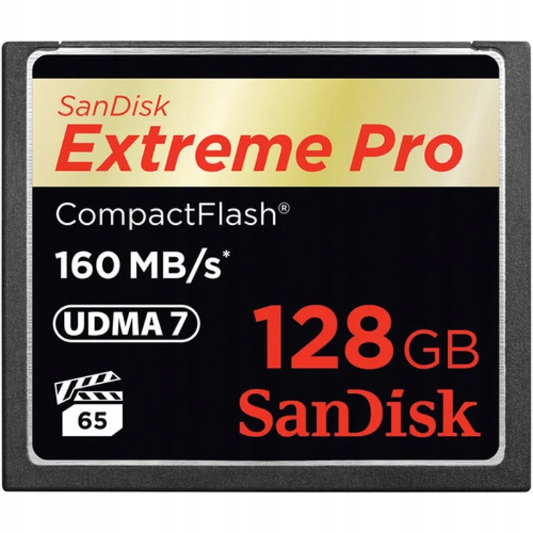 SanDisk 128GB Extreme Pro CF 160MB/s Karta pamięci